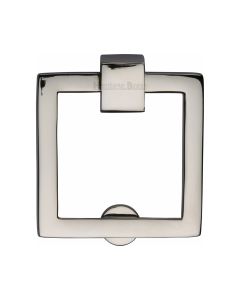 Heritage Brass Polished Nickel Finish Square Cabinet Drop Pull