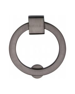 Heritage Brass Matt Bronze Round Cabinet Drop Pull 63mm
