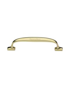 Heritage Brass Polished Brass Durham Cabinet Pull Handle 128mm