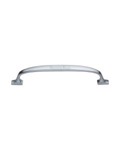 Heritage Brass Satin Chrome Durham Cabinet Pull Handle 160mm