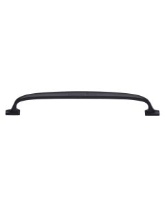 Heritage Brass Matt Black Durham Cabinet Pull Handle 203mm