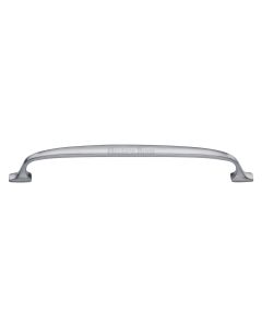Heritage Brass Satin Chrome Durham Cabinet Pull Handle 203mm