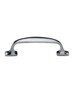 Heritage Brass Polished Chrome Durham Cabinet Pull Handle 76mm
