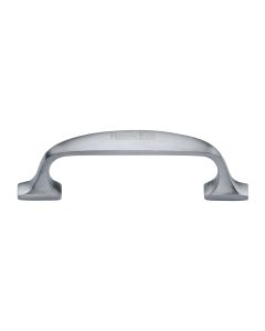 Heritage Brass Satin Chrome Durham Cabinet Pull Handle 76mm