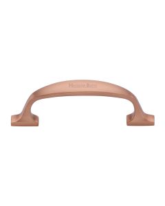 Heritage Brass Satin Rose Gold Durham Cabinet Pull Handle 76mm