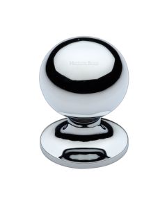 Heritage Brass Polished Chrome Ball Cabinet Knob 32mm