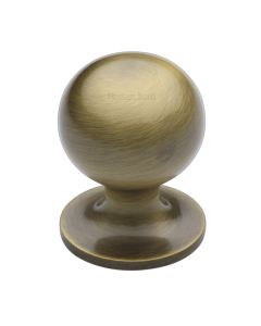 Heritage Brass Antique Brass Ball Cabinet Knob 38mm