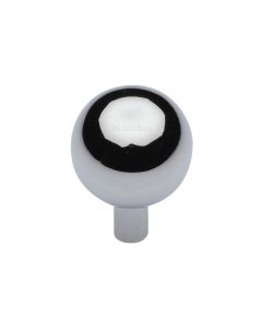 Heritage Brass Polished Chrome Sphere Cabinet Knob 22mm
