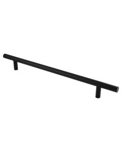 450 x 22mm Matt Black T Bar Pull Handle | CFPT1450MB