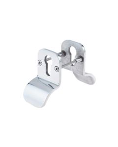 Pair 83 x 50mm Black Nickel G6 Marine Grade 316 Euro Back to Back Cylinder Pull | CPRDBKN6BB
