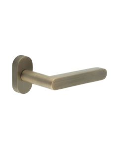 CR-101 Antique Brass Multi Point Oval Rose Door Handle