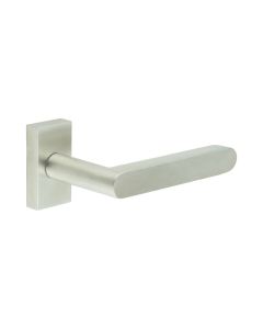 CR-101 Satin Stainless Steel Multi Point Rectangular Rose Door Handle