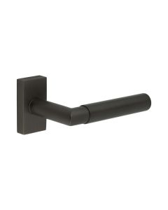 CR-102 Dark Bronze Multi Point Rectangular Rose Door Handle