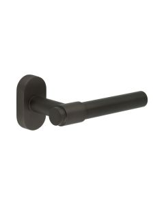 CR-103 Dark Bronze Multi Point Oval Rose Door Handle