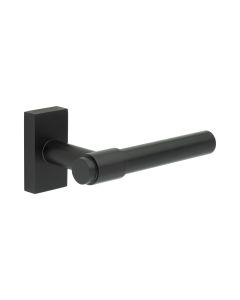 CR-103 Black Multi Point Rectangular Rose Door Handle