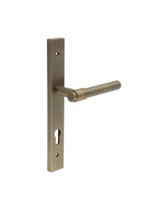 CR-103 Antique Brass Multi Point Backplate Door Handle