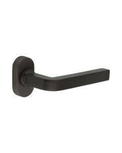 CR-104 Dark Bronze Multi Point Oval Rose Door Handle