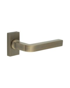 CR-104 Antique Brass Multi Point Rectangular Rose Door Handle