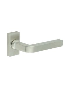 CR-104 Satin Stainless Steel Multi Point Rectangular Rose Door Handle