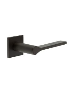 CR-105 Dark Bronze Unsprung Square Rose Door Handle