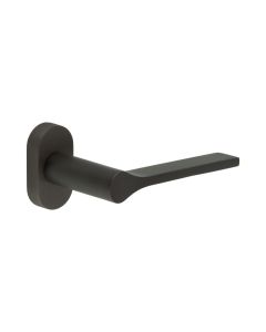 CR-105 Dark Bronze Multi Point Oval Rose Door Handle