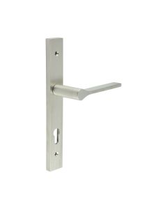 CR-105 Satin Stainless Steel Multi Point Backplate Door Handle