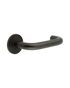 CR-106 Dark Bronze Sprung Round Rose Door Handle