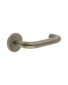 CR-106 Antique Brass Unsprung Round Rose Door Handle