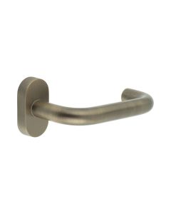 CR-106 Antique Brass Multi Point Oval Rose Door Handle