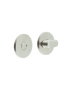 CR-801 Satin Stainless Steel Thumb Turn & Lock Round Rose