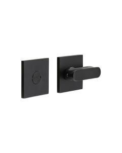 CR-803 Black Thumb Turn & Lock Square Rose