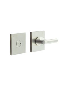 CR-804 Satin Stainless Steel Thumb Turn & Lock Square Rose