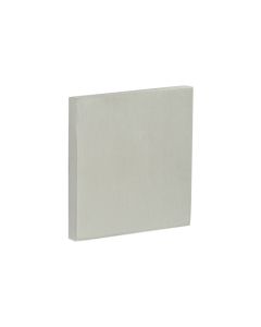 CR-N10 Satin Stainless Steel Blank Square Rose Escutcheon Cover