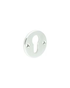 CRES Satin Stainless Steel Euro Escutcheon Face Fixed