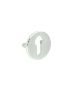 CRES Satin Stainless Steel Euro Escutcheon Lug Fixed