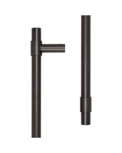 CRES 425mm Face Fix Dark Bronze T-Bar Pull Handle