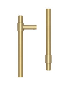 CRES 425mm Face Fix Satin Brass T-Bar Pull Handle