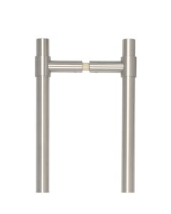 CRES 425mm Back to Back Satin Stainless Steel T-Bar Pull Handle