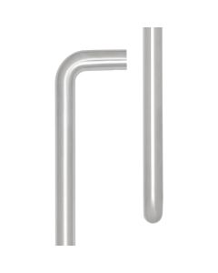 CRES 425mm Bolt Through Satin Stainless Steel D Shape Pull Handle