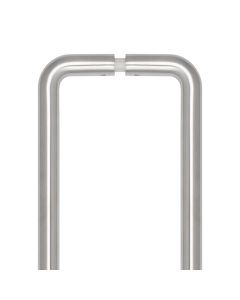 CRES 425mm Back to Back Satin Stainless Steel D Shape Pull Handle