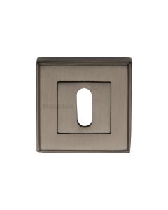 Matt Bronze Standard Key Escutcheon Square - DEC7000