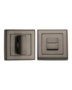 Matt Bronze Square Bathroom Turn & Release - DEC7030