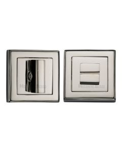 Polished Nickel Finish Square Bathroom Turn & Release - DEC7030