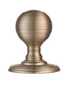 Delamain Satin Nickel Reeded Mortice Knob Furniture | DK37CSN