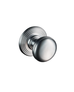 Delamain Satin Nickel Ringed Knob Furniture | DK39CSN