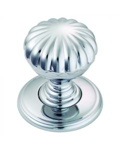 Polished Chrome 32mm Delamain Flower Knob | DK48CCP