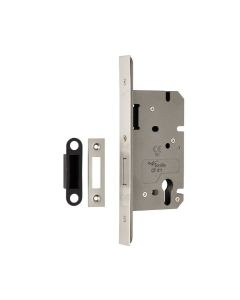 Polished Stainless Steel Easi T Architectural DIN Standard deadlock | DLS0060EPBSS