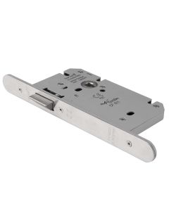 Matt Bronze Easi T Architectural Radius DIN Standard Latch | DLS0060LMBRZ-R