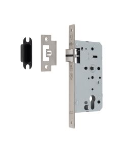 Satin Stainless Steel 55mm DIN Latch - Square | DLX0055LSSS