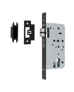 Matt Black 60mm DIN Latch - Square | DLX0060LMB